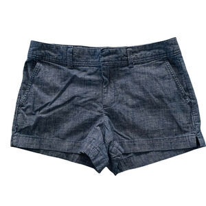 Gap Denim Jean Shorty Shorts 4 Womens Blue Stretch Regular Fit Mid Rise Indigo
